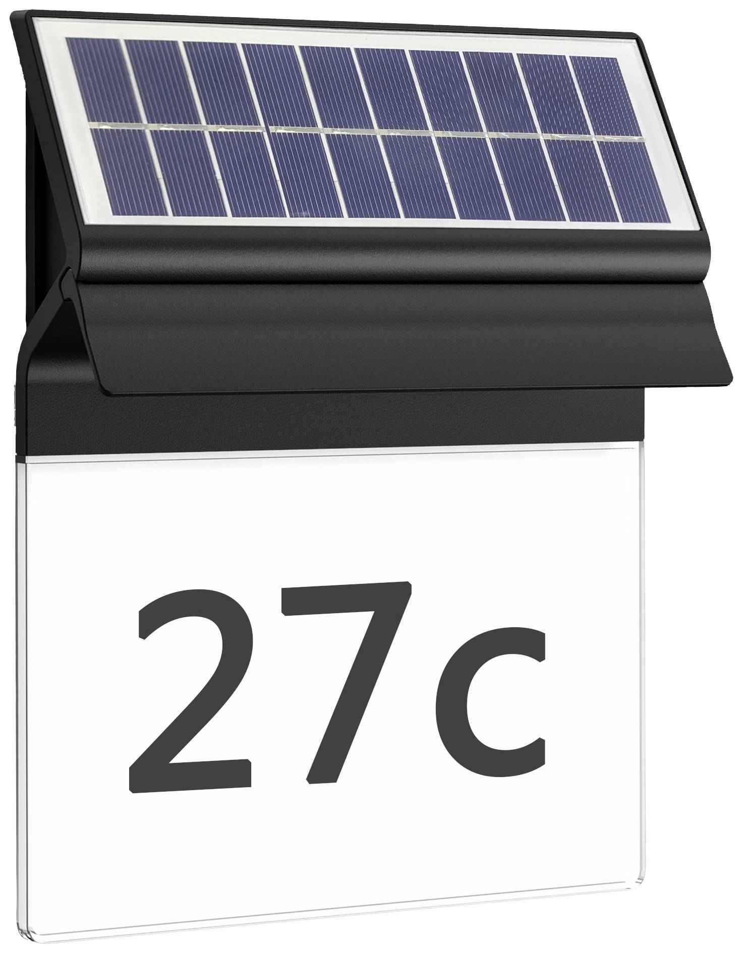 Philips LED Enkara 8720169265462 Huisnummerlamp op zonne-energie LED 0.4 W Zwart
