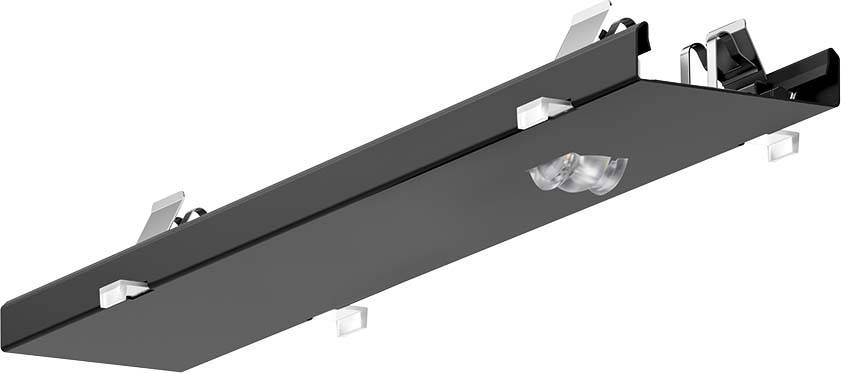 Trilux 7230100 7650 L-AHB #7230100 LED-armatuurdrager 3.6 W LED Grijs 1 stuk(s)