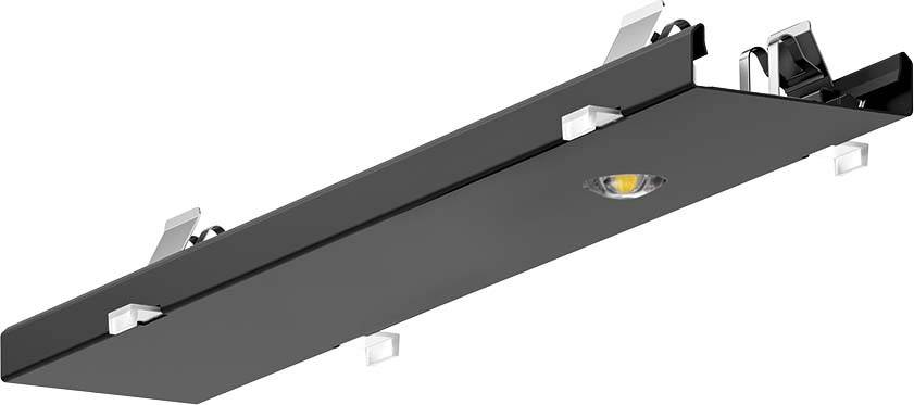 Trilux 7228300 7650 L-SHB #7228300 LED-armatuurdrager 5.7 W LED Grijs 1 stuk(s)