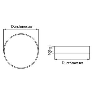 Brumberg 13695164 13695164 LED-plafondlamp LED 25 W Zilver Brumberg 13695164 13695164 LED-plafondlamp LED 25 W Zilver