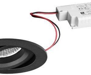 Brumberg 39378183 39378183 LED-inbouwlamp LED 7 W Zwart Brumberg 39378183 39378183 LED-inbouwlamp LED 7 W Zwart