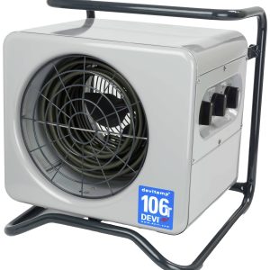 Danfoss devitemp 109 T Ventilatorkachel Grijs Danfoss devitemp 109 T Ventilatorkachel Grijs