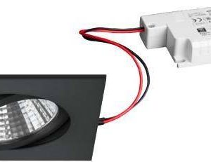 Brumberg 39262083 39262083 LED-inbouwlamp LED 7 W Zwart Brumberg 39262083 39262083 LED-inbouwlamp LED 7 W Zwart