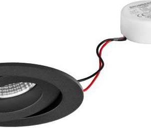 Brumberg 40377183 40377183 LED-inbouwlamp LED 7 W Zwart Brumberg 40377183 40377183 LED-inbouwlamp LED 7 W Zwart