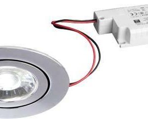 Brumberg 39421023 39421023 LED-inbouwlamp LED 6 W Chroom Brumberg 39421023 39421023 LED-inbouwlamp LED 6 W Chroom