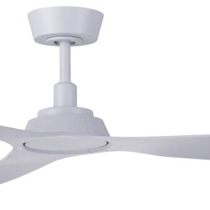 Lucci AIR Moto Plafondventilator 28 W (Ø x h) 132 cm x 280 mm Wit Met afstandsbediening