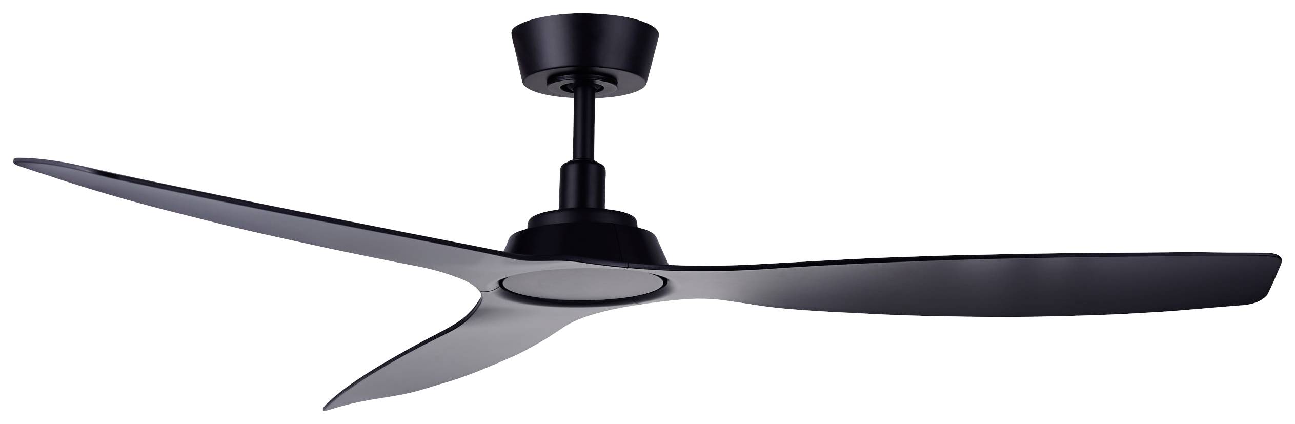 Lucci AIR Moto Plafondventilator 28 W (Ø x h) 132 cm x 280 mm Zwart Met afstandsbediening