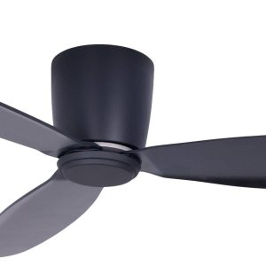 Lucci AIR Radar CTC Plafondventilator 35 W (Ø x h) 132 cm x 20 cm Zwart Met afstandsbediening
