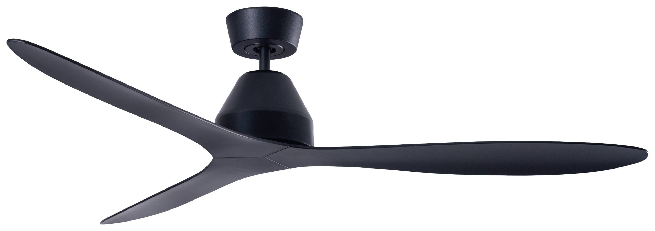 Lucci AIR Whitehaven Plafondventilator 35 W (Ø x h) 142 cm x 300 mm Zwart Met afstandsbediening