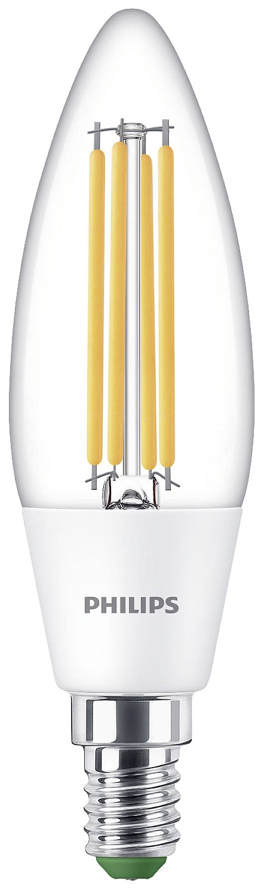 Philips LED 8719514435759 LED-lamp Energielabel A (A - G) E14 Kaars 2.3 W = 40 W Warmwit (Ø x l) 40 mm x 125 mm 1 stuk(s