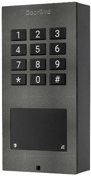 DoorBird 423872219 Codetoetsenbord met RFID Opbouw (op muur) IP65 Met verlicht toetsenbord