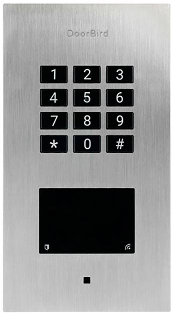DoorBird 423872059 Codetoetsenbord met RFID Inbouw (in muur) IP65 Met verlicht toetsenbord
