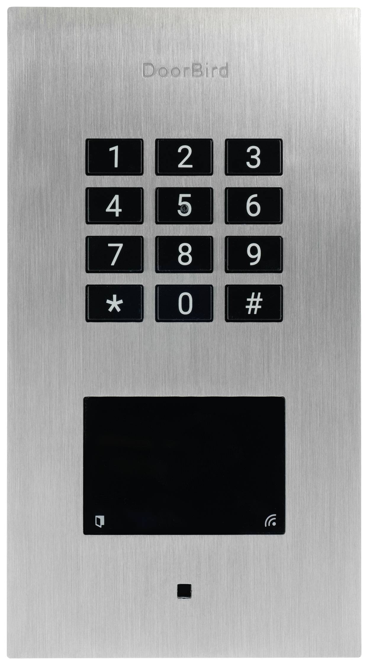 DoorBird 423872066 Codetoetsenbord met RFID Inbouw (in muur) IP65 Met verlicht toetsenbord