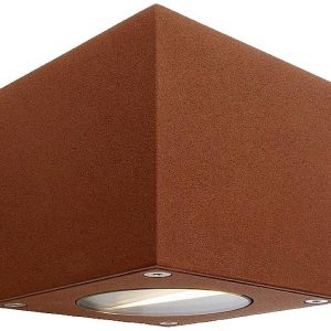 Deko Light Cubodo B 730329 LED-wandlamp 5 W LED Donkerrood Deko Light Cubodo B 730329 LED-wandlamp 5 W LED Donkerrood