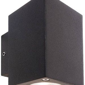 Deko Light Cubodo II Double DG Mini 731030 LED-wandlamp 10 W LED Basaltgrijs Deko Light Cubodo II Double DG Mini 731030 LED-wandlamp 10 W LED Basaltgrijs