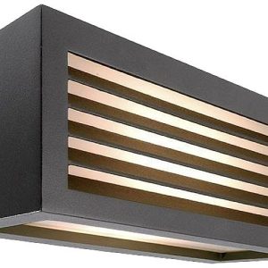 Deko Light Wall Line III 731060 Wandlamp E27 Antraciet Deko Light Wall Line III 731060 Wandlamp E27 Antraciet