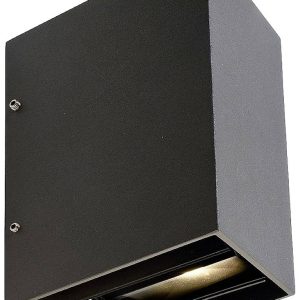 Deko Light Arcturus I 731099 LED-wandlamp 6 W LED Grafietgrijs (RAL 7024) Deko Light Arcturus I 731099 LED-wandlamp 6 W LED Grafietgrijs (RAL 7024)