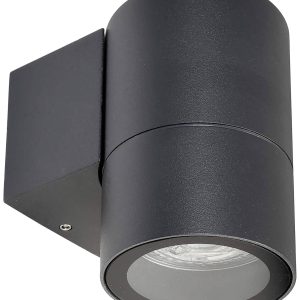 Deko Light Achernar Down 731130 Wandlamp GU10 Zwart Deko Light Achernar Down 731130 Wandlamp GU10 Zwart