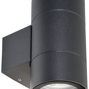 Deko Light Achernar Up and Down 731131 Wandlamp GU10 Zwart Deko Light Achernar Up and Down 731131 Wandlamp GU10 Zwart