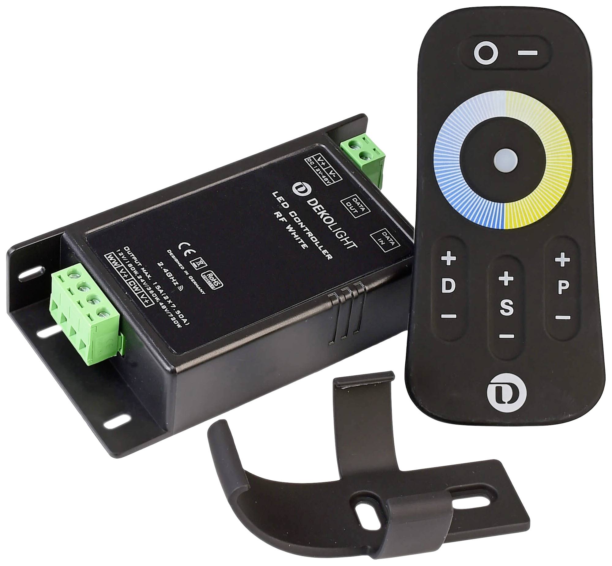 Deko Light RF White Remote LED-driver Constante spanning 15 A 12 - 48 V Dimbaar 1 set(s)