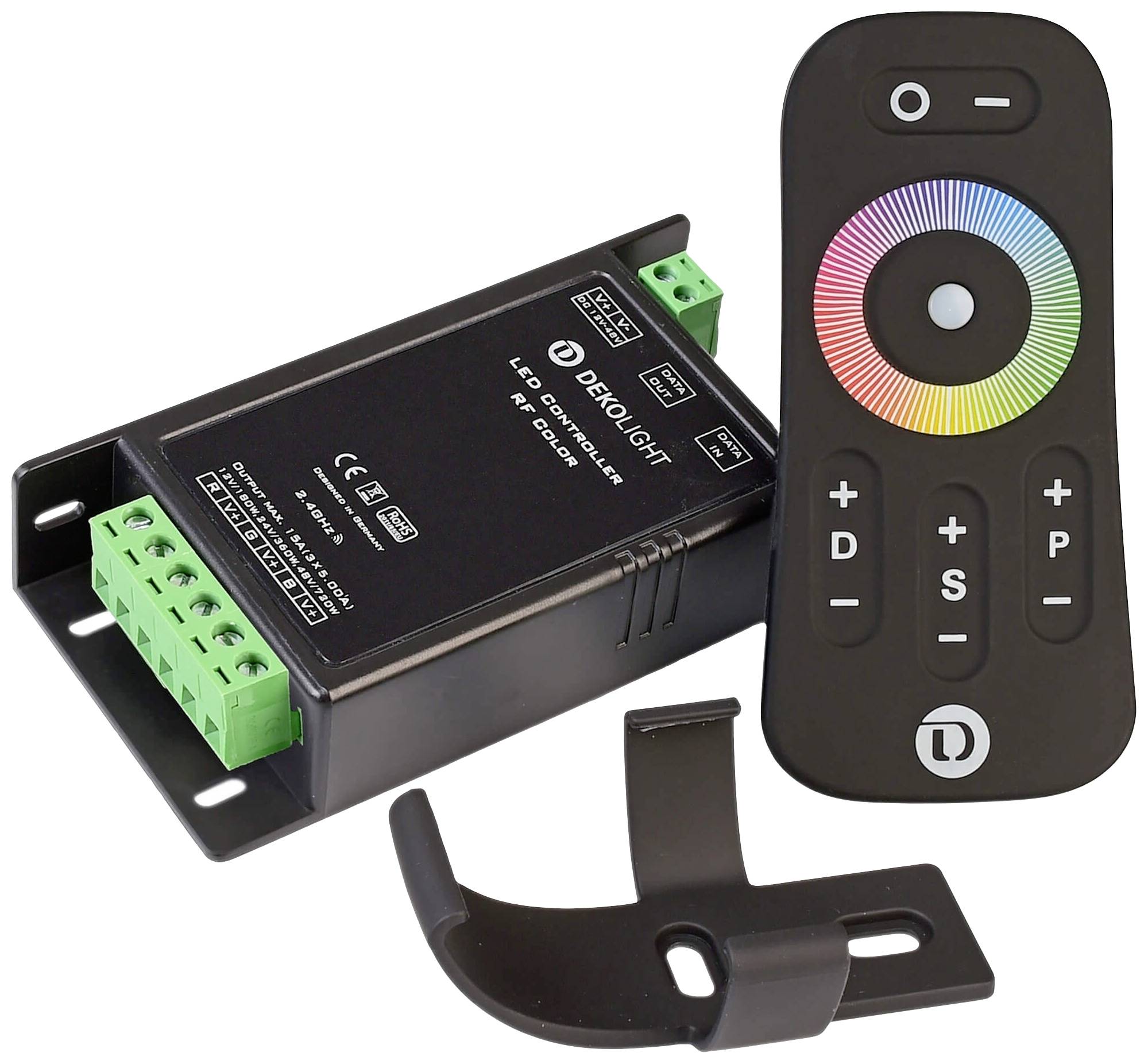 Deko Light RF Color Remote LED-driver Constante spanning 720 W 15 A 12 - 48 V 1 set(s)