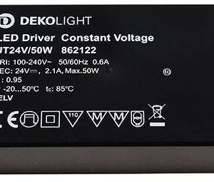 Deko Light FLAT, CV, UT24V/50W LED-driver Constante spanning 50 W 0 – 210 mA 24 V 1 stuk(s) Deko Light FLAT, CV, UT24V/50W LED-driver Constante spanning 50 W 0 – 210 mA 24 V 1 stuk(s)
