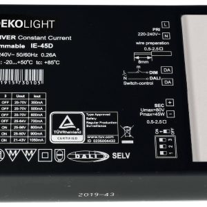 Deko Light BASIC, DIM, Multi CC, IE-45D LED-driver Constante stroomsterkte 45 W 350 – 1000 mA 8.75 – 70 V 1 stuk(s) Deko Light BASIC, DIM, Multi CC, IE-45D LED-driver Constante stroomsterkte 45 W 350 – 1000 mA 8.75 – 70 V 1 stuk(s)