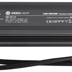 Deko Light IP, CV, V6-75-24 LED-driver Constante spanning 75 W 0 – 3125 mA 24 V 1 stuk(s) Deko Light IP, CV, V6-75-24 LED-driver Constante spanning 75 W 0 – 3125 mA 24 V 1 stuk(s)