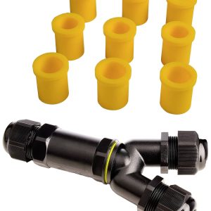 Deko Light 930573 Y-verdeler 450 V Zwart Deko Light 930573 Y-verdeler 450 V Zwart