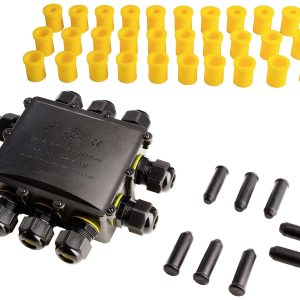 Deko Light 930574 Verdeler 10-voudig 450 V Zwart Deko Light 930574 Verdeler 10-voudig 450 V Zwart