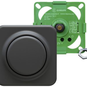 Ehmann 5230×0700 Draaidimmer Zwart