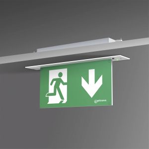Beltrona MEXM82506ZB LED-vluchtwegverlichting Plafondinbouwmontage Beltrona MEXM82506ZB LED-vluchtwegverlichting Plafondinbouwmontage