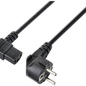 Sygonix SY-5243886 Apparaat (koud) Aansluitkabel Zwart 7.50 m