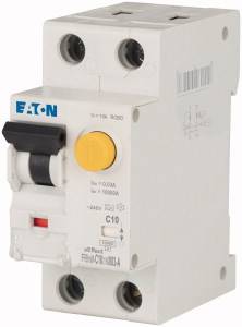 Eaton Y7-170617 Aardlekschakelaar/zekeringautomaat 1-fasig 10 A 0.03 A Eaton Y7-170617 Aardlekschakelaar/zekeringautomaat 1-fasig 10 A 0.03 A