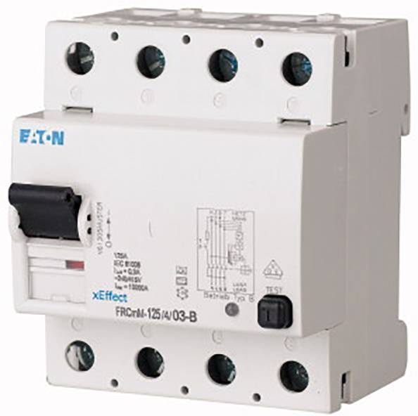 Eaton Y7-171186 FRCMM-125/4/03-B Aardlekschakelaar allcurrentsensitive 3-fasig B 125 A 0.03 A