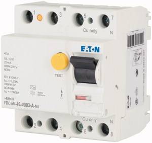 Eaton Y7-167102 FRCMM-40/4/003-A-NA Aardlekschakelaar 3-fasig A 40 A 0.03 A
