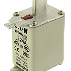 Eaton 224NHG02B NH-zekering Met mechanische beveiligingsweergave Afmeting zekering : D02 224 A 500 V 3 stuk(s) Eaton 224NHG02B NH-zekering Met mechanische beveiligingsweergave Afmeting zekering : D02 224 A 500 V 3 stuk(s)