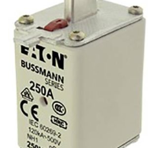 Eaton 250NHG1B NH-zekering Met mechanische beveiligingsweergave Afmeting zekering : 1 250 A 500 V 3 stuk(s) Eaton 250NHG1B NH-zekering Met mechanische beveiligingsweergave Afmeting zekering : 1 250 A 500 V 3 stuk(s)