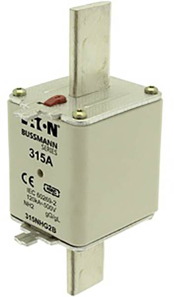 Eaton 315NHG2B NH-zekering Met mechanische beveiligingsweergave Afmeting zekering : 2 315 A 500 V 3 stuk(s)