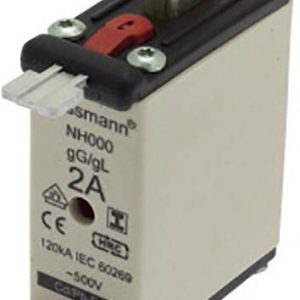 Eaton 2NHG000BI NH-zekering Met mechanische beveiligingsweergave Afmeting zekering : 000 2 A 500 V 3 stuk(s) Eaton 2NHG000BI NH-zekering Met mechanische beveiligingsweergave Afmeting zekering : 000 2 A 500 V 3 stuk(s)