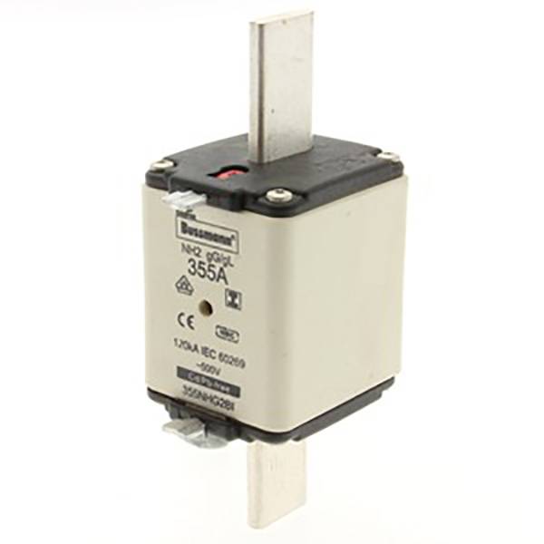 Eaton 355NHG2BI NH-zekering Met mechanische beveiligingsweergave Afmeting zekering : 2 500 V 3 stuk(s)
