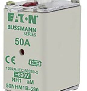 Eaton 50NHM1B-690 NH-zekering Met mechanische beveiligingsweergave Afmeting zekering : 1 50 A 690 3 stuk(s) Eaton 50NHM1B-690 NH-zekering Met mechanische beveiligingsweergave Afmeting zekering : 1 50 A 690 3 stuk(s)