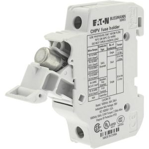 Eaton CHPV1IU Zekeringhouder 1-fasig Geschikt voor Buiszekering 10.3 x 38 mm 1-polig 32 A 1000 V 12 stuk(s) Eaton CHPV1IU Zekeringhouder 1-fasig Geschikt voor Buiszekering 10.3 x 38 mm 1-polig 32 A 1000 V 12 stuk(s)