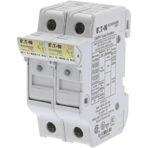 Eaton CHPV2IU Zekeringhouder 2-fasig Geschikt voor Buiszekering 10.3 x 38 mm 2-polig 32 A 1000 V 6 stuk(s) Eaton CHPV2IU Zekeringhouder 2-fasig Geschikt voor Buiszekering 10.3 x 38 mm 2-polig 32 A 1000 V 6 stuk(s)