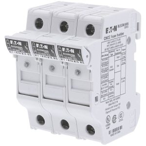 Eaton CHCC3DIU Zekeringhouder 3-fasig Geschikt voor Buiszekering 10.3 x 38 mm 3-polig 30 A 600 V 4 stuk(s) Eaton CHCC3DIU Zekeringhouder 3-fasig Geschikt voor Buiszekering 10.3 x 38 mm 3-polig 30 A 600 V 4 stuk(s)