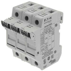 Eaton CHCC3DU Zekeringhouder 3-fasig Geschikt voor Buiszekering 10.3 x 38 mm 3-polig 30 A 600 V 4 stuk(s) Eaton CHCC3DU Zekeringhouder 3-fasig Geschikt voor Buiszekering 10.3 x 38 mm 3-polig 30 A 600 V 4 stuk(s)