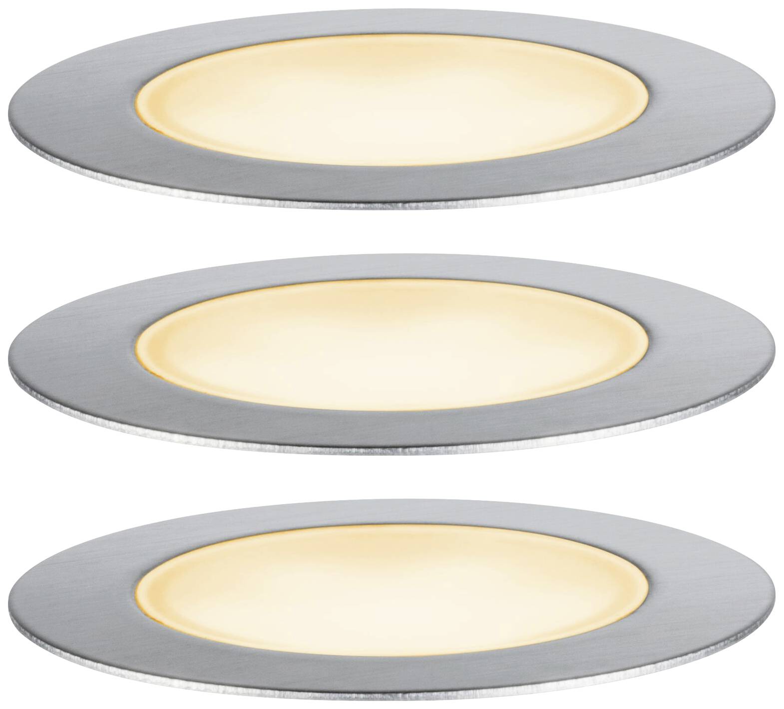 Paulmann P+S Floor Set insect friendly 94722 Verlichtingssysteem Plug&Shine LED-tuinspot startset LED 6 W Goud Zilver