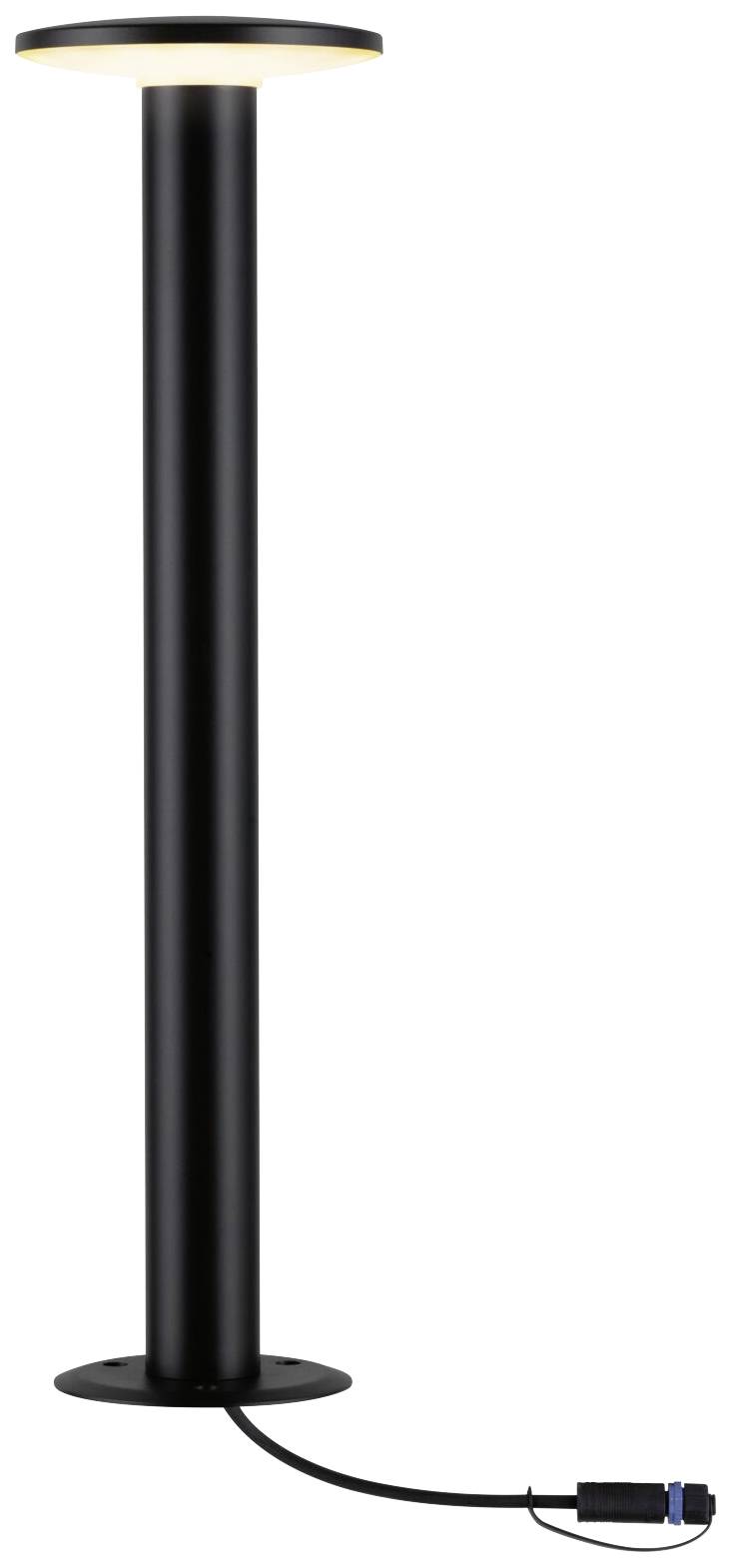 Paulmann P+S Poller Plate IP44 2200K 94723 Verlichtingssysteem Plug&Shine LED-tuinspot LED 7 W Goud Antraciet