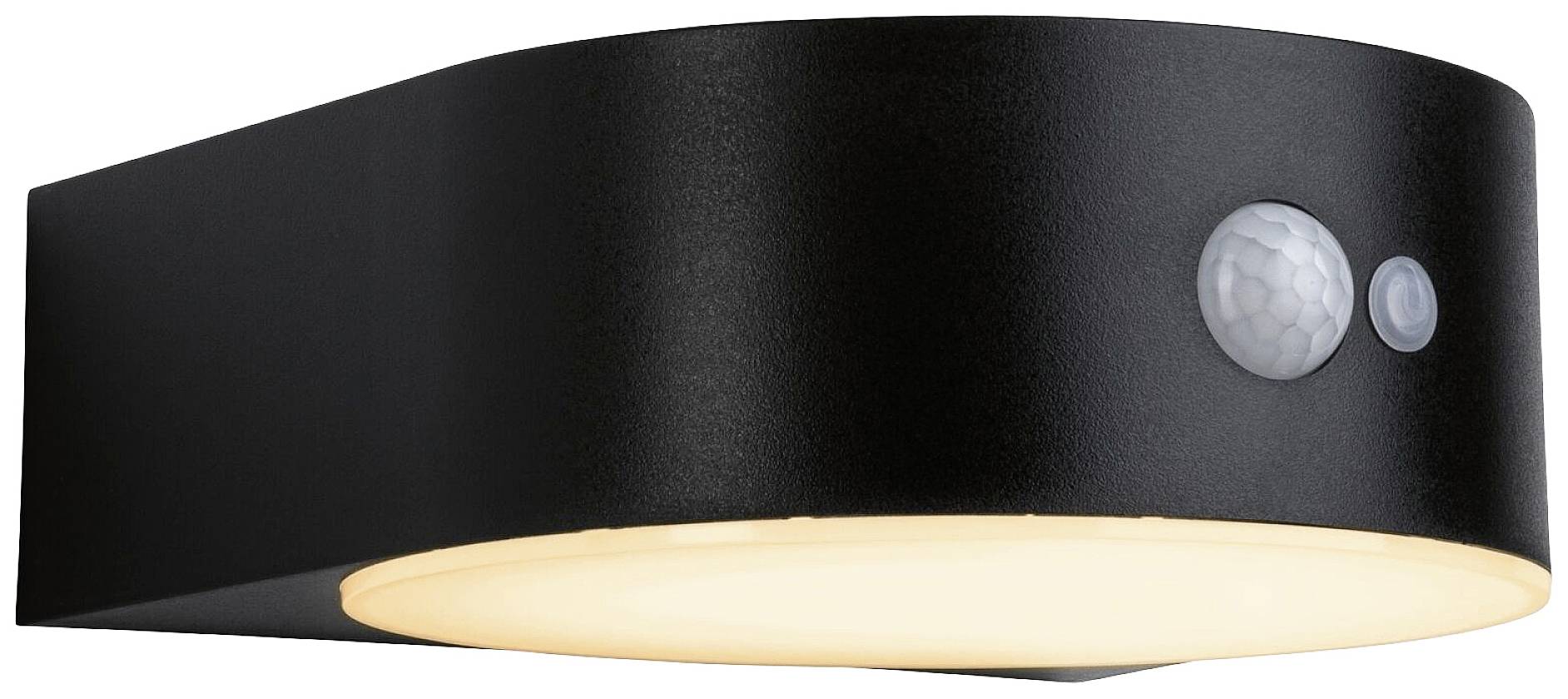 Paulmann 94730 Eileen PIR 2200K Wandlamp op zonne-energie Energielabel: A (A - G) 5.5 W Goud Zwart