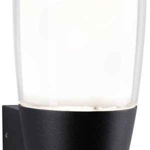 Paulmann Bako Wand anthrazit 94740 Buitenlamp (wand) E14 Antraciet Paulmann Bako Wand anthrazit 94740 Buitenlamp (wand) E14 Antraciet